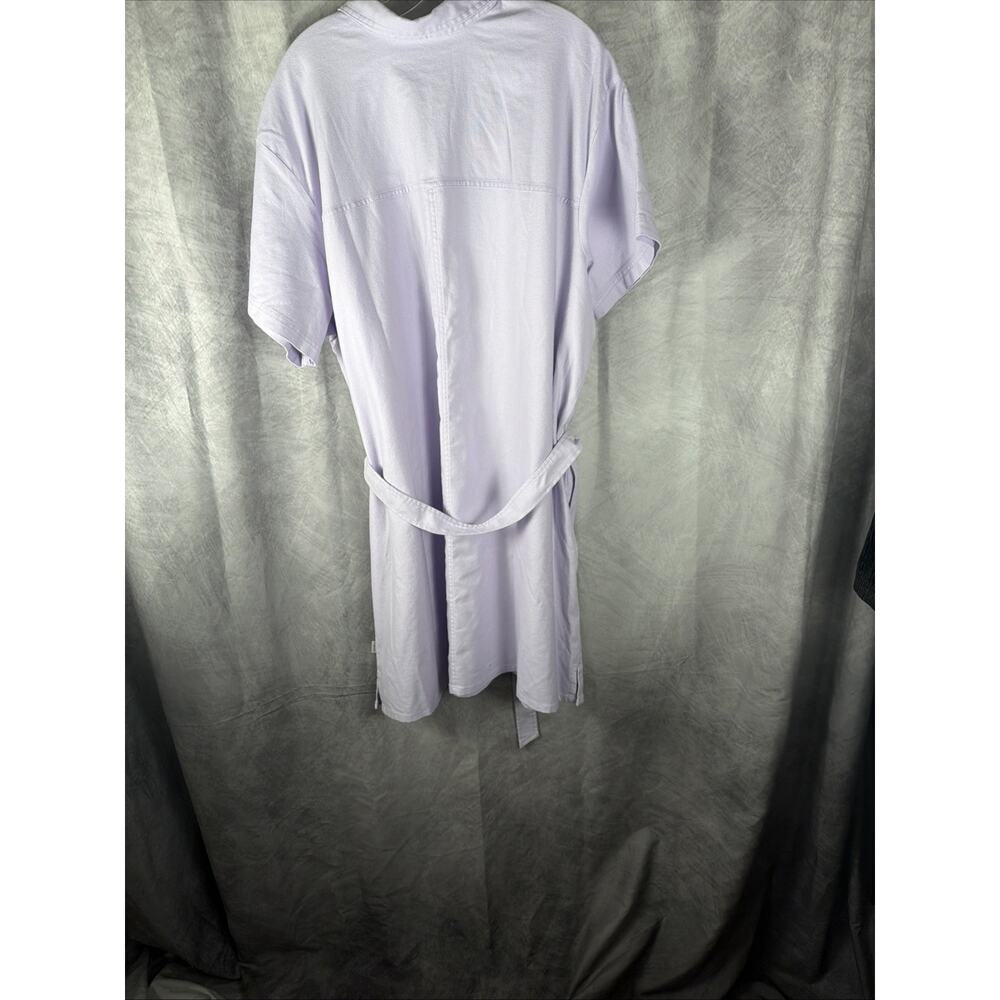 EDDIE BAUER EB Hemplify Utility SS Dress Women's Size 3X Lavender - Picture 8 of 10